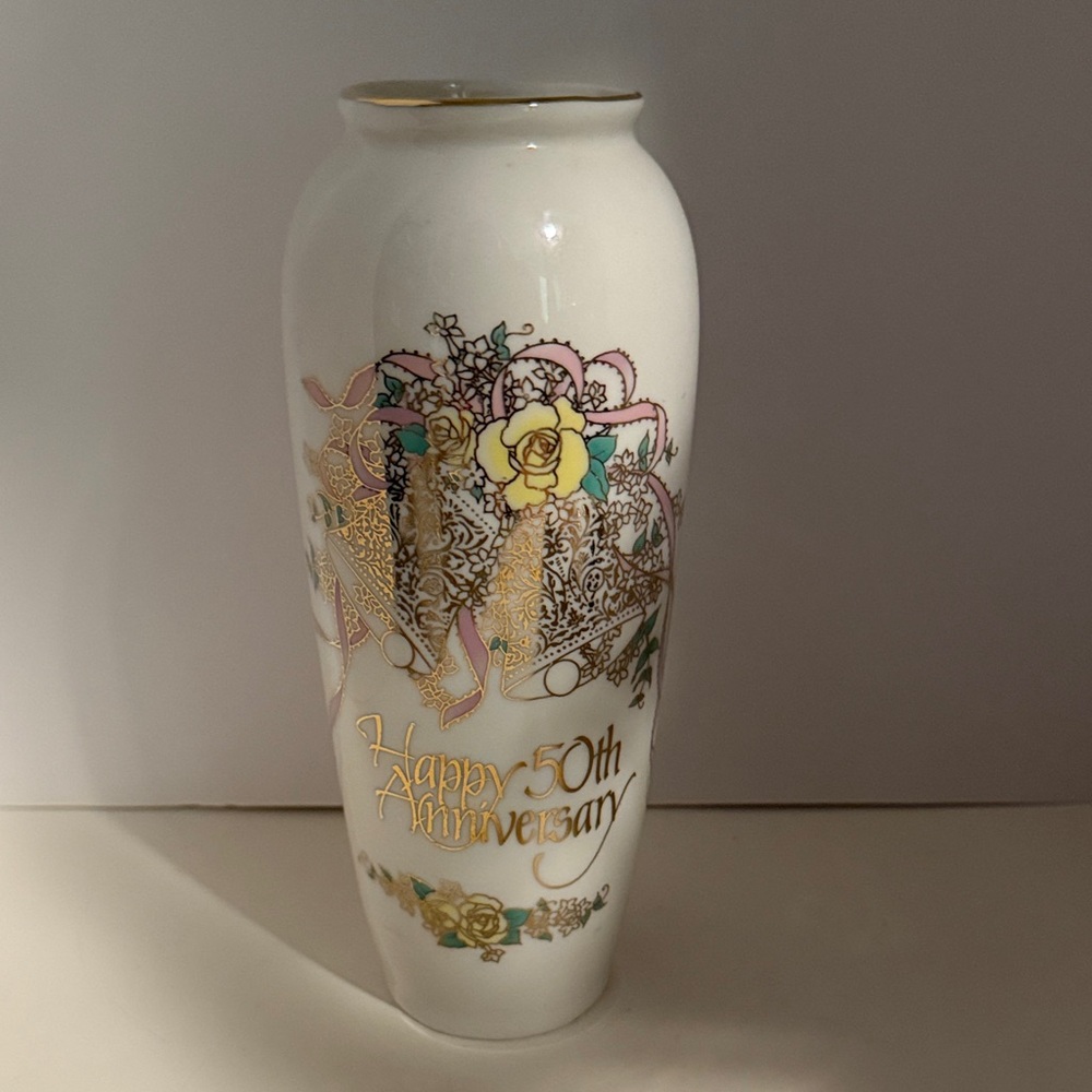 50th Anniversary Vase